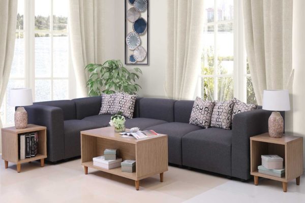 Pan Emirates Messina Armless Chair Grey Pan Emirates Messina Armless Chair Grey