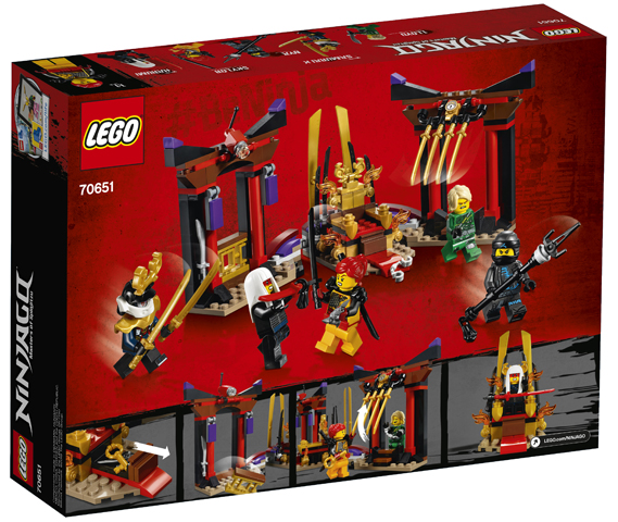 LEGO 70651 Throne Room Showdown Toy LEGO 70651 Throne Room Showdown Toy