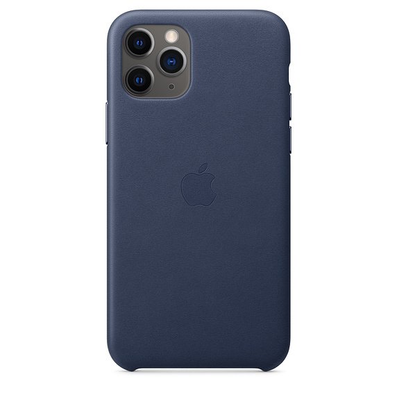 Apple Leather Case Midnight Blue iPhone 11 Pro Max Apple Leather Case Midnight Blue iPhone 11 Pro Max