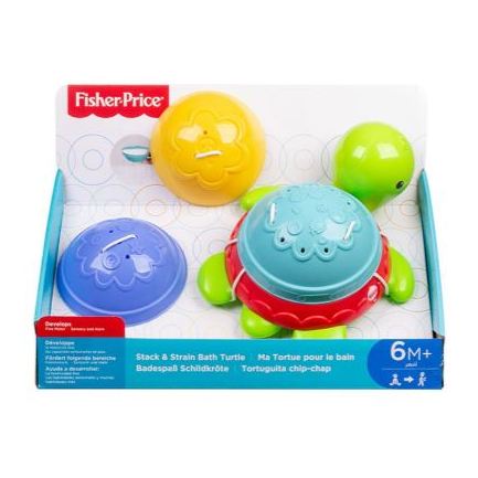 Fisher Price Stack & Strain Bath Turtle Toy Fisher Price Stack & Strain Bath Turtle Toy