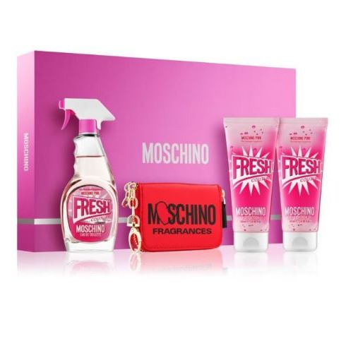 moschino fresh pink gift set
