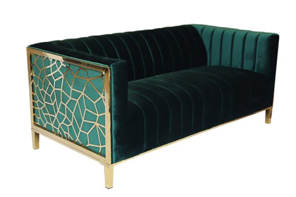 Pan Emirates Sakhalin 2 Seater Sofa Green Pan Emirates Sakhalin 2 Seater Sofa Green