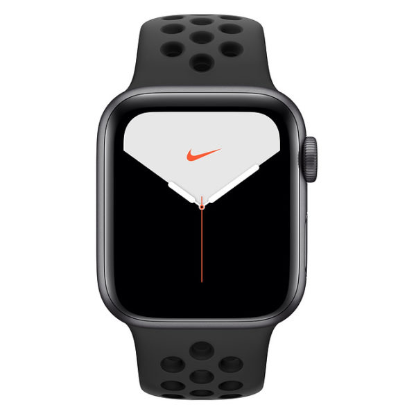Apple Watch Series 5 GPS 40mm Space Grey Aluminium Case with Anthracite/Black Nike Sport Band Apple Watch Series 5 GPS 40mm Space Grey Aluminium Case with Anthracite/Black Nike Sport Band