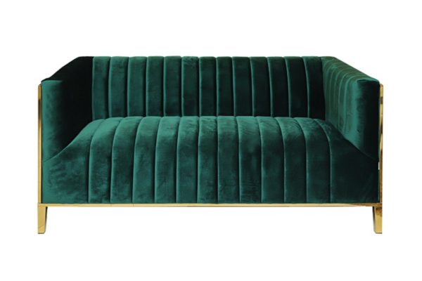 Pan Emirates Sakhalin 2 Seater Sofa Green Pan Emirates Sakhalin 2 Seater Sofa Green