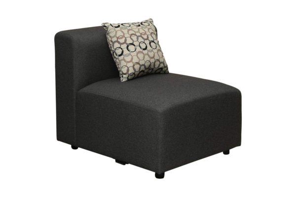 Pan Emirates Messina Armless Chair Grey Pan Emirates Messina Armless Chair Grey