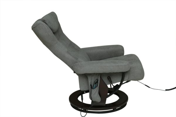 Pan Emirates Malmo Recliner With Massage & Ottoman Grey Pan Emirates Malmo Recliner With Massage & Ottoman Grey