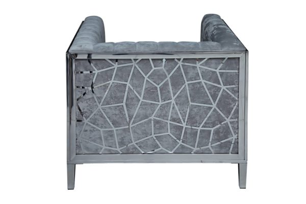Pan Emirates Brazzaville Single Seater Sofa Grey Pan Emirates Brazzaville Single Seater Sofa Grey