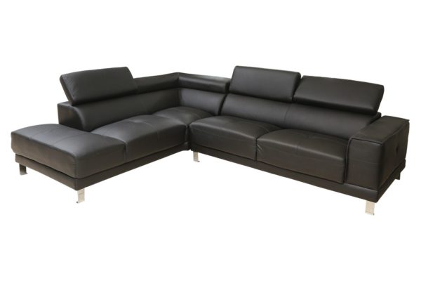 Pan Emirates Danli Corner Sofa (LHF) Black Pan Emirates Danli Corner Sofa (LHF) Black