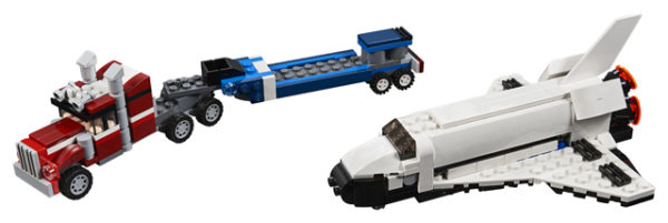 LEGO 31091 Shuttle Transporter Toy LEGO 31091 Shuttle Transporter Toy