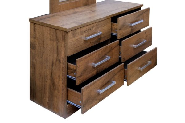 Pan Emirates Milano Dressing Table With Mirror Walnut Pan Emirates Milano Dressing Table With Mirror Walnut