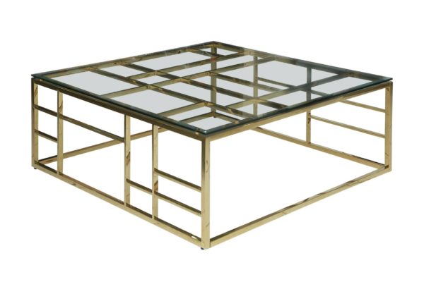 Pan Emirates Rogaska Coffee Table Pan Emirates Rogaska Coffee Table
