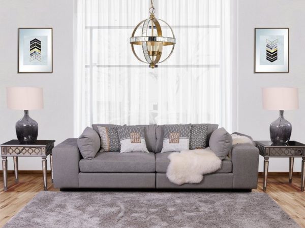 Pan Emirates Picasso 3 Seater Sofa STONE Pan Emirates Picasso 3 Seater Sofa STONE
