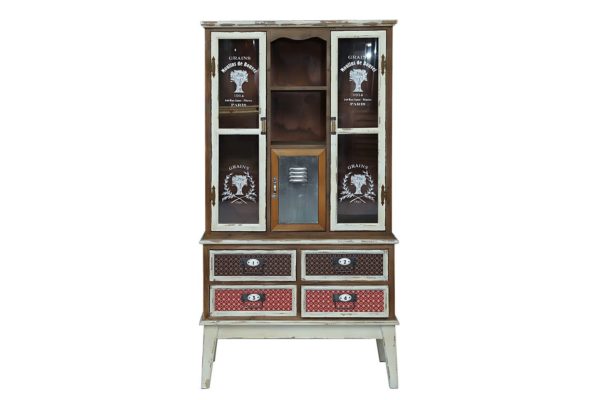 Pan Emirates Lakewood Storage Cabinet 4 Drawer + 3 Door Pan Emirates Lakewood Storage Cabinet 4 Drawer + 3 Door