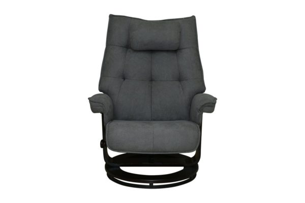 Pan Emirates Fredo Recliner With Ottoman Grey Pan Emirates Fredo Recliner With Ottoman Grey
