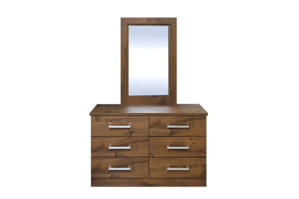 Pan Emirates Milano Dressing Table With Mirror Walnut Pan Emirates Milano Dressing Table With Mirror Walnut