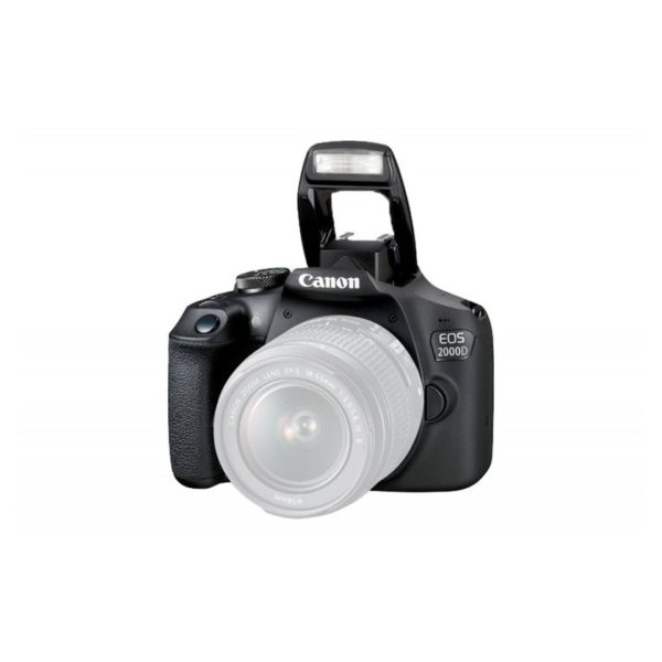 Buy Canon EOS 2000D Digital SLR Camera Body Black + 1855mm DC III Lens