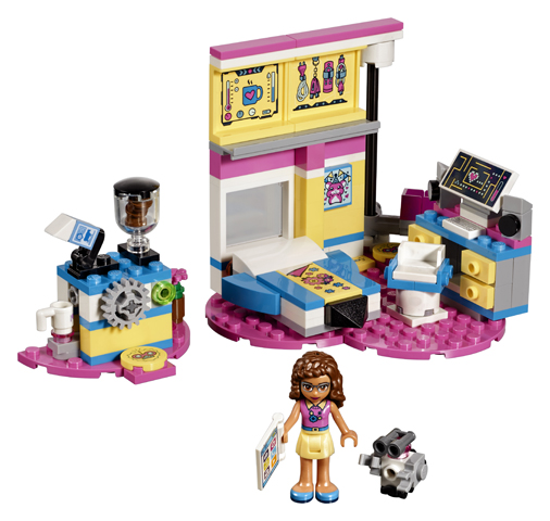 LEGO 41329 Olivia's Deluxe Bedroom Toy LEGO 41329 Olivia's Deluxe Bedroom Toy
