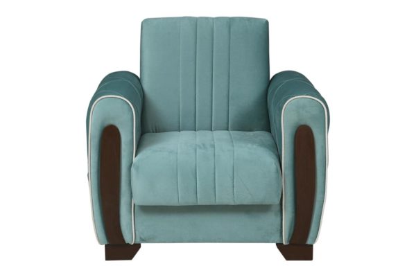 Pan Emirates Merione Single Seater Sofa Bed With Storage Light Green Pan Emirates Merione Single Seater Sofa Bed With Storage Light Green