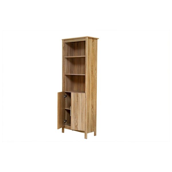 Pan Emirates Newman Book Case Oak Natural Pan Emirates Newman Book Case Oak Natural