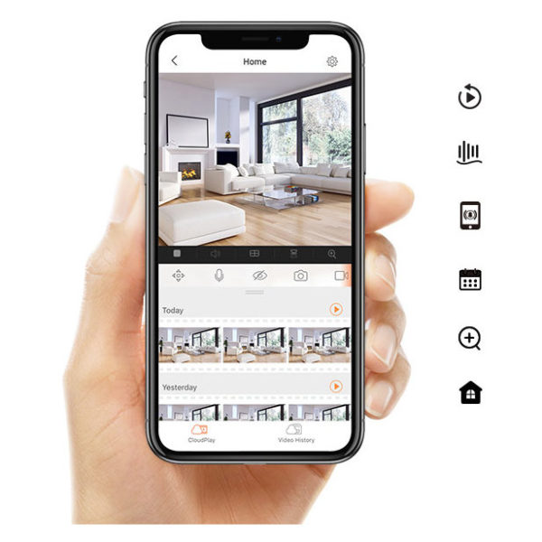 Ezviz C6TC Mini 360 Plus Indoor 1080p Wi-Fi Security Camera Ezviz C6TC Mini 360 Plus Indoor 1080p Wi-Fi Security Camera