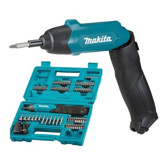 Makita DF001DWE 3.8V Li-Ion Screw Driver + 81Bits Makita DF001DWE 3.8V Li-Ion Screw Driver + 81Bits