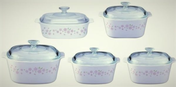 CorningWare Chef 10pcs Classic Set Sakura CorningWare Chef 10pcs Classic Set Sakura