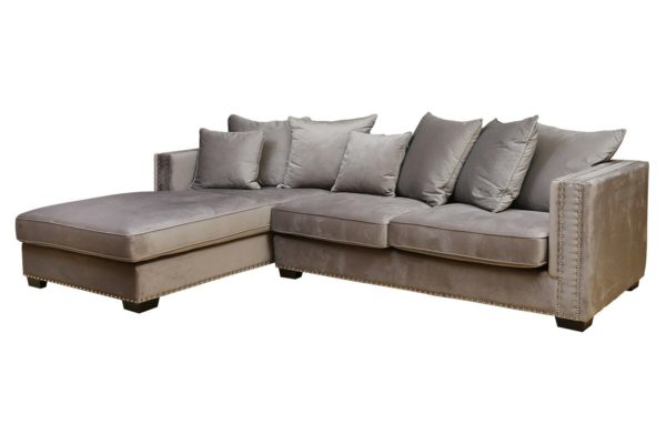 Pan Emirates Roxanne Corner Sofa Set (LHF) Grey Pan Emirates Roxanne Corner Sofa Set (LHF) Grey