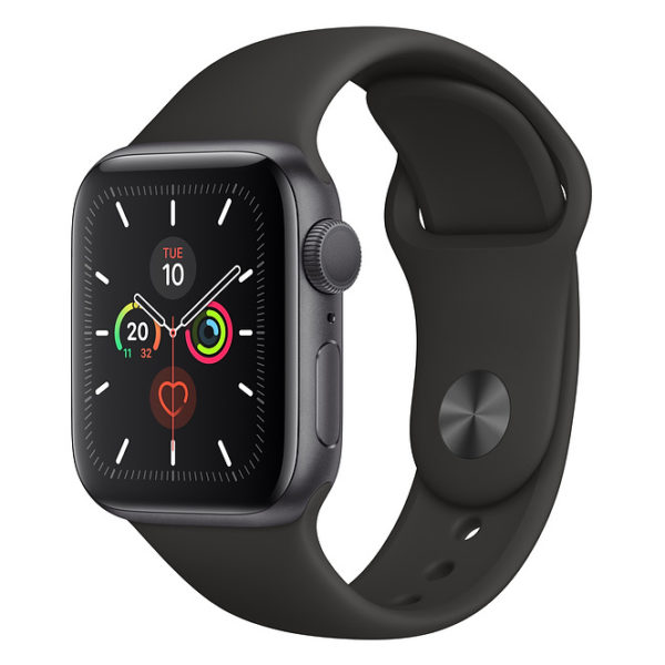 Apple Watch Series 5 GPS 40mm Space Grey Aluminium Case with Black Sport Band Apple Watch Series 5 GPS 40mm Space Grey Aluminium Case with Black Sport Band