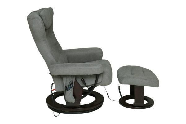 Pan Emirates Malmo Recliner With Massage & Ottoman Grey Pan Emirates Malmo Recliner With Massage & Ottoman Grey