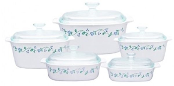 CorningWare Chef 10pcs Classic Set Country Cottage CorningWare Chef 10pcs Classic Set Country Cottage