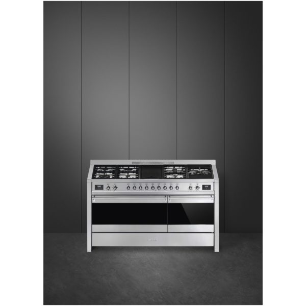 Buy Smeg A581 Gas Cooker 150CM Price, Specifications & Features Sharaf DG