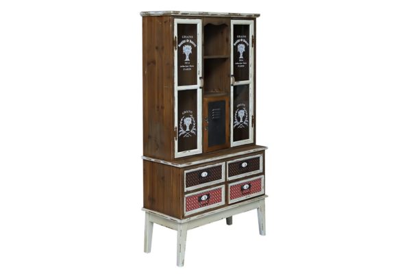 Pan Emirates Lakewood Storage Cabinet 4 Drawer + 3 Door Pan Emirates Lakewood Storage Cabinet 4 Drawer + 3 Door