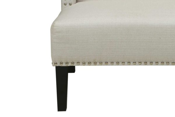 Pan Emirates Damasco 2 Seater Sofa Armless Beige Pan Emirates Damasco 2 Seater Sofa Armless Beige