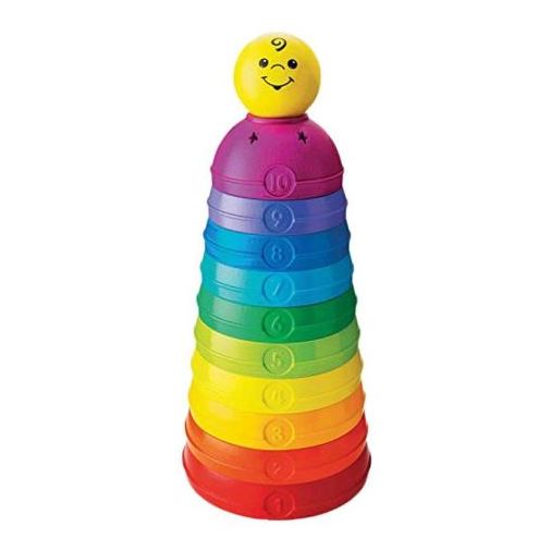 Fisher Price Brilliant Basics Stack & Roll Cups Set Fisher Price Brilliant Basics Stack & Roll Cups Set