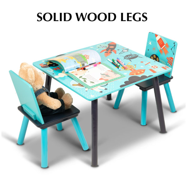 Buy Little Explorer Kids Table Chair Set Blue Price