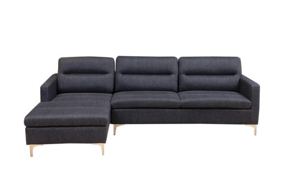 Pan Emirates Snowball Corner Sofa (LHF) Black Pan Emirates Snowball Corner Sofa (LHF) Black