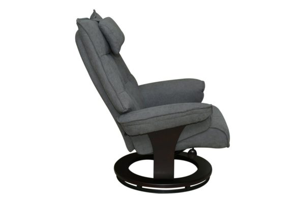 Pan Emirates Fredo Recliner With Ottoman Grey Pan Emirates Fredo Recliner With Ottoman Grey