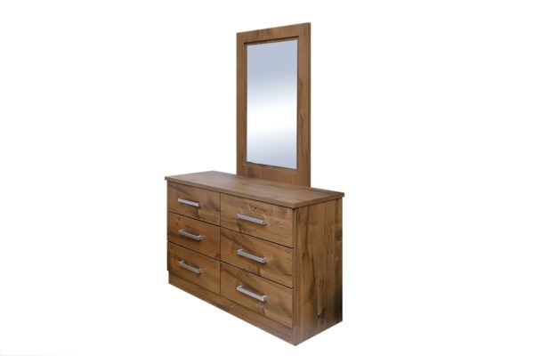 Pan Emirates Milano Dressing Table With Mirror Walnut Pan Emirates Milano Dressing Table With Mirror Walnut