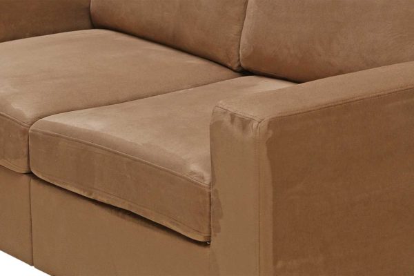 Pan Emirates Novica 2 Seater Sofa Brown Pan Emirates Novica 2 Seater Sofa Brown
