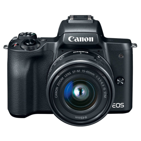 Buy Canon EOS M50 Mirrorless Digital Camera Black With EF-M 15-45 IS STM Lens + Vlogger Kit ...