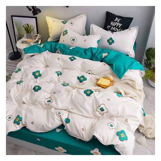 Buy Double Size Bedding Set Of 6 Pieces Floral Design Price