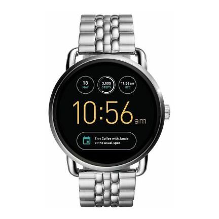 fossil q marshal stainless steel
