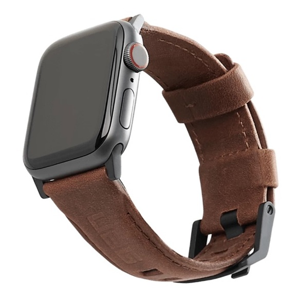 UAG Leather Strap Brown For Apple Watch 44/42mm UAG Leather Strap Brown For Apple Watch 44/42mm