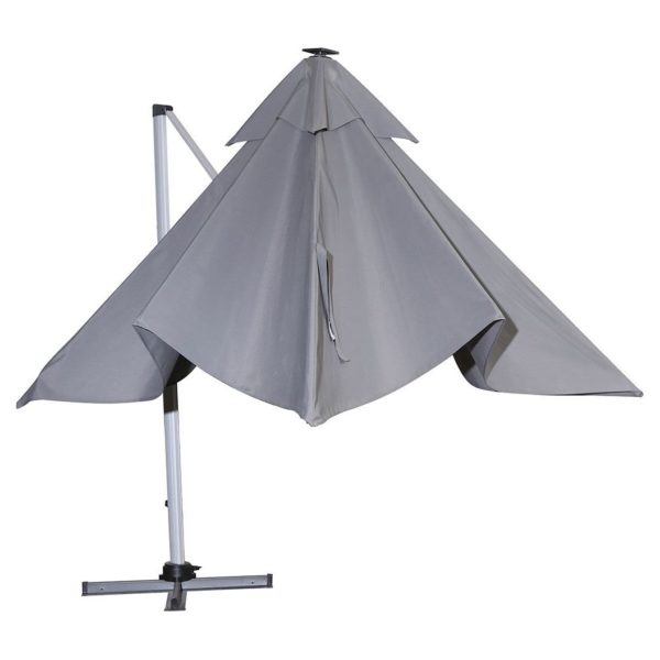 Pan Emirates Padraig Outdoor Umbrella Grey Pan Emirates Padraig Outdoor Umbrella Grey