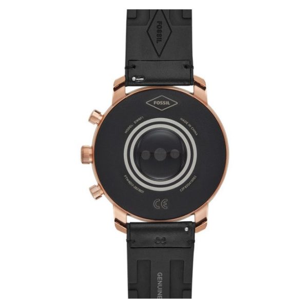 Fossil Gen4 Smartwatch Black Leather Men Fossil Gen4 Smartwatch Black Leather Men