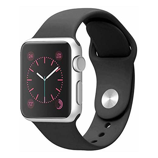 Maxguard Silicone Sports Strap 42/44mm Black For Apple Watch Maxguard Silicone Sports Strap 42/44mm Black For Apple Watch