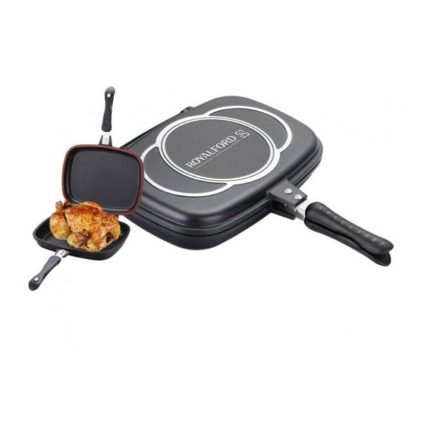 Buy Royalford Double Grill Pan 36cm Price Specifications