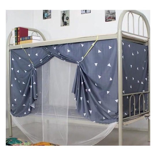 Buy Bunk Bed Lower Deck Curtain 1pc Rhombus Design Price