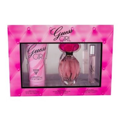 Guess GIRL 3pcs 100ml EDT + Body Lotion 200ml + 15ml Mini Women Giftset Guess GIRL 3pcs 100ml EDT + Body Lotion 200ml + 15ml Mini Women Giftset