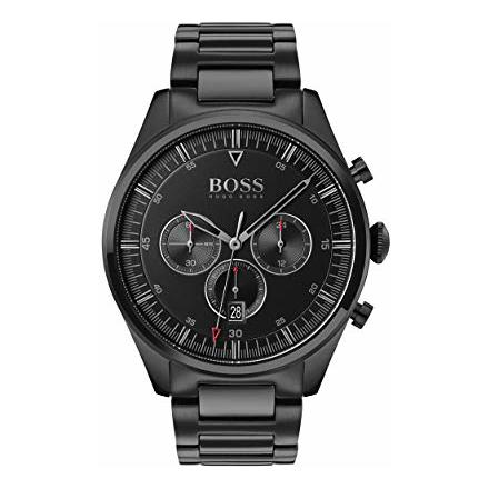 hugo boss black stainless steel watch